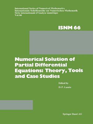 cover image of Numerical Solution of Partial Differential Equations